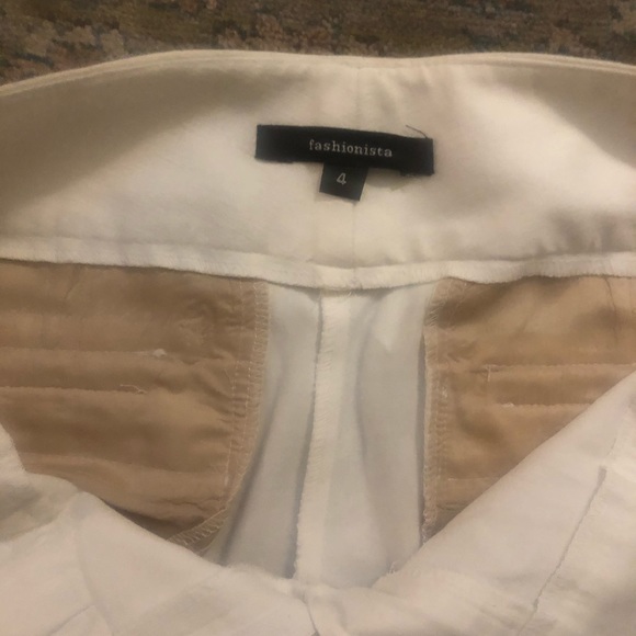 White linen pants - Picture 2 of 4